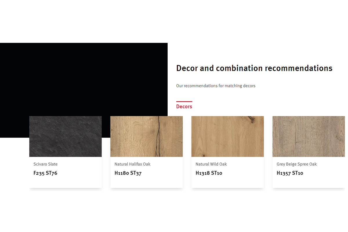 EGGER MDF PERFECT SENSE U999 PG Black