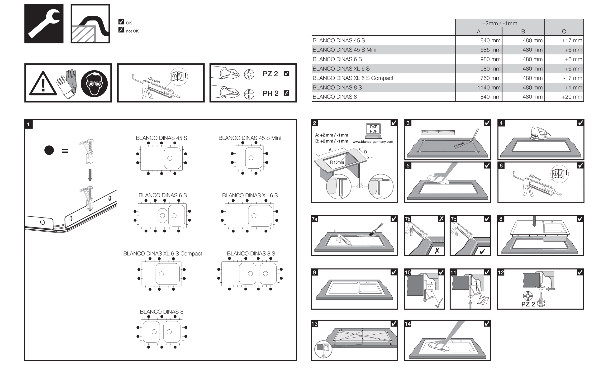 BLANCO DINAS INSTRUCTION
