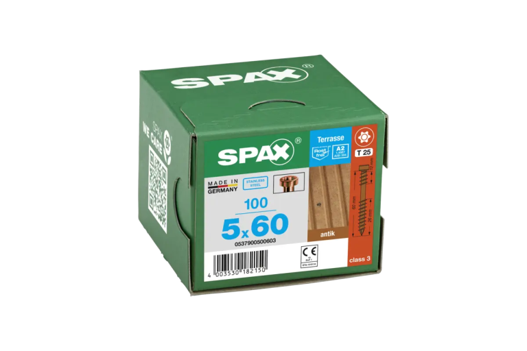 VIDA SPAX (decking) 5*60 ANTIKE *T25