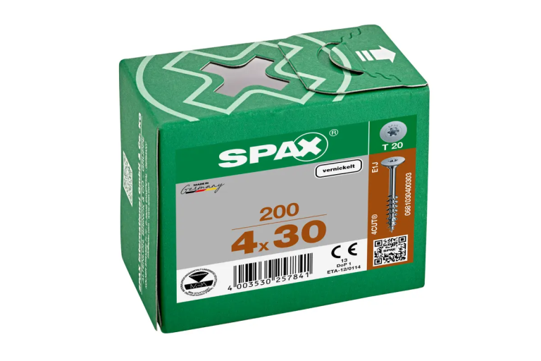VIDA BASHKUESE SPAX 4X30 FILETIM PARCIAL*